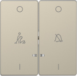 Merten  Abdeckung Wechselschalter System Design Sa