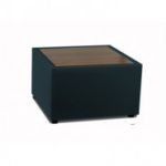Стол для модульной мебели MV_Матрикс орех к/з черный Or 16