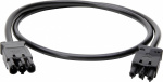 Kopp 226501040 1 Stueck Netzkabel  Schwarz 1 m