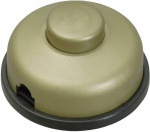 interBaer 8009-013.01 Tretschalter  Gold 1 x Aus/Ei