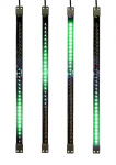 Электроукрашение "Тающая сосулька" 2х32LED 0.5м 1.5Вт зел. двусторонняя 9.5В черн. корпус IP65 NEON-NIGHT 256-121