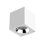 Светильник светодиодный DL-02 Cube 150х160 36Вт 3000К 35град. накладной RAL9010 бел. матовый VARTON V1-R0-00360-20000-2003630