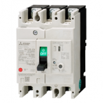 NV125-CV_3P_075A_100/200/500mA_F_TD Mitsubishi Earth Leakage Circuit Breaker 3-pole 75A 100/200/500mA selectable Front connection type