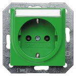 Siemens   Schutzkontakt-Steckdose Delta Gruen 5UB15