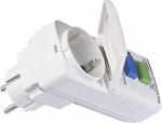 Bachmann 919284 Zwischensteckdose mit PRCD   Weiss
