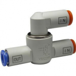 VR1210F-23 SMC VR12*0F, Shuttle Valve with One-touch Fitting Series