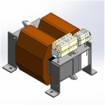 TAT3632-8JD40-0FA0 Mdexx 1-ph control circuit, isolating transformer 6300 VA (S6: 22500 VA); Pri: 400-230+/-15 V; Sek: 2x115 V