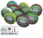 Набор изолент Rainbow Set 19мм х 20м (уп.10шт) HAUPA 263861