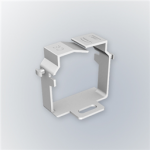 40864-4 Unex Unex cable retainer 60x40 in U42X / Insulating material, halogen free. / Easy mounting and removal.Avoids deformation and facilitates wiring.