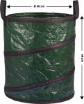 Basetech BT-1702852 Gartensack 56 l Gruen