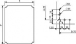 Schneider Electric NSYMPP108 Montageplatte (L x B)