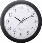 Basetech 1555968 Funk Wanduhr 300 mm x 56 mm Schwa