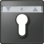 Merten   Abdeckung Aquadesign Anthrazit 348214