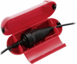 Heitronic 45600 Steckerbox   Rot