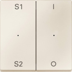 Merten  Abdeckung Serientaster  Weiss MEG5228-0444