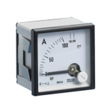 WQ48DIN_sek5A Muller Ziegler Moving-Iron Measuring Instrument for Current (RMS) at current transformer