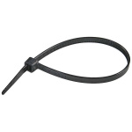 Стяжка кабельная. цвет черный. устойчивая к воздействию УФ-лучей 160х2.5мм (уп.100шт) HAUPA 263022