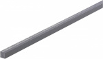 PVC Vierkant Profil (L x B x H) 500 x 10 x 10 mm