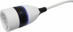 Segula 50133 Strom Verlaengerungskabel   Weiss 1.40