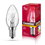 Лампа накаливания DP-704 для ночников прозр. 220В 7Вт Е14 Camelion 13650