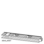 Siemens BVP:261483 Schienenkasten  Aluminium Licht