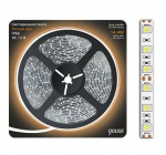 Лента светодиодная LED 5050/60-SMD 14.4Вт 12В DC тепл. бел. IP66 (блистер 5м) Gauss 311000114