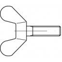 TOOLCRAFT  1060586 Fluegelschrauben M5 20 mm  DIN 3