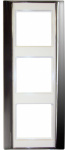 Jung 3fach Rahmen  A plus Chrom/Alpinweiss AP583GCR