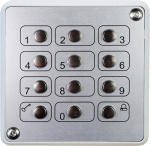 Kaiser Nienhaus 100620  Metalltastatur   Aufputz