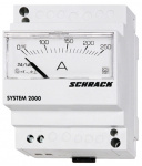 MG159010 Schrack Technik Amperemeter, Reiheneinbau, AC, 10A, direkt
