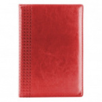 Ежедневник датированный 2020, красный, А5, 176л., Lozanna AZ801/red