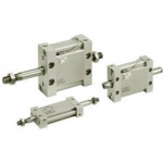 MDUWB50TF-200DMZ SMC M(D)UW Plate Cylinder, Double Acting, Double Rod w/Auto Switch Mounting Groove
