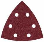 Wolfcraft  1852100 Deltaschleifpapier mit Klett, g