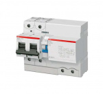 Выключатель автоматический дифференциального тока 2п C 125А 30мА тип A 25кА DS802S AP-R ABB 2CCB862004R0844