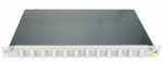 HSELS12MCG Schrack Technik LWL Patchpanel 19", 1 HE, ausziehbar, für 12 Fasern, SC, MM