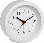 TFA 60.1029.02 Quarz Wecker Weiss Alarmzeiten 1