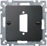 Merten   Abdeckung System M Anthrazit 468214
