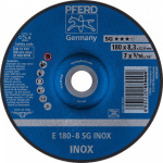 Schruppscheibe gekroepft  180 mm 22.23 mm Pferd Sg