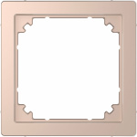 Merten  Zwischenrahmen  System Design Champagner M