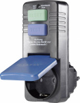 Sygonix SY-3530666 Zwischensteckdose   2polig Schw