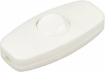 interBaer 5052-008.01 Schnurschalter  Weiss 2 x Aus/