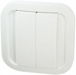 NodOn CWS-2-1-01 Funk-Wandschalter  Weiss EnOcean