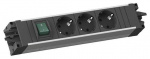 Bachmann 906.031 Steckdosenleiste mit Schalter  Al