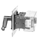 Handantrieb   Schwarz       Siemens 3KX35563AA