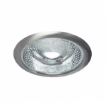 Светильник Downlight 226 03 06 круглый встраиваемый для компакт. люм. лампы 2х26Вт E27 со стеклом никель ИТАЛМАК IT8145
