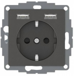 Merten  Einsatz  System Design Anthrazit MEG2366-0