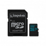 Карта памяти Kingston Canvas Go microSDHC 32Gb, U3 UHS-I+ад, SDCG2/32GB