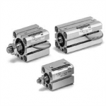CDQSB16-40DC SMC C(D)QS, Compact Cylinder, Double Acting, Single Rod