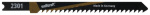 2 Stichsaegeblaetter Wolfcraft 2301000 Holz, Kunstst