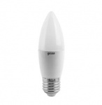 Лампа светодиодная 6.5Вт свеча 4100К белый E27 550лм 150-265В GAUSS 103102207